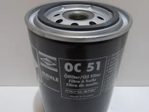 FILTRE À HUILE MAHLE OC51 NEUF