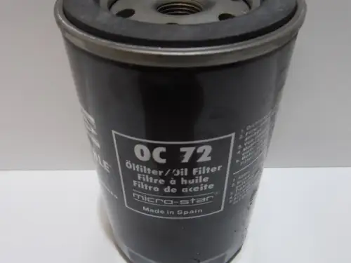 FILTRE À HUILE MAHLE OC72 NEUF