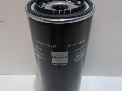 FILTRE À HUILE MANN DEUTZ/VOLVO D7 INTERCHANGEABLE W11102/17 NEUF