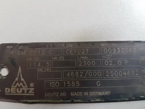 DEUTZ CARTER MB009 RÉNOVÉ - Miniature 3