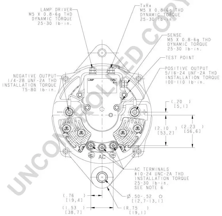 PRESTOLITE ALTERNATOR 24V 140AMP (INSULATED RETURN) DSEPRES24140 NEW - Picture 3