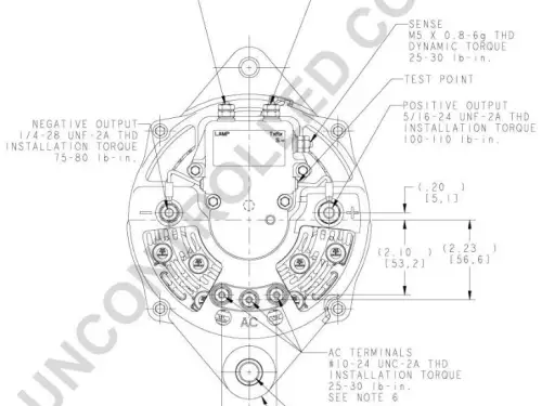 PRESTOLITE ALTERNATOR 24V 140AMP (INSULATED RETURN) DSEPRES24140 NEW - Thumb image 3