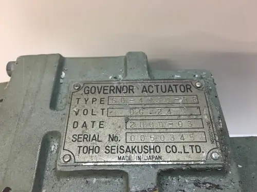 MITSUBISHI REGULATOR WOODWARD ACTUATOR SG4030BR NEW - Thumb image 2