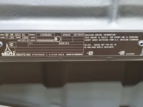 DEUTZ CONTROLLER 029-9525 NEW