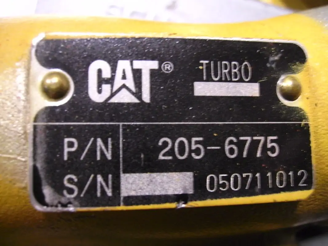 TURBO CATERPILLAR CATERPILLAR 205-6775 UTILISÉ - Image 2