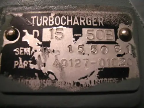 MITSUBISHI TURBO 49127-01020 USED - Thumb image 2