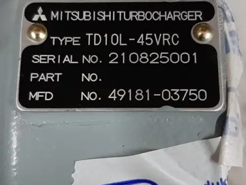 TУРБО MITSUBISHI MITSUBISHI S12A2 -PTA 4918103750 НОВЫЙ - Миниатюра 1