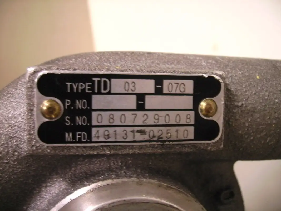 TURBO USADO MITSUBISHI MITSUBISHI S4L2 4913102510 - Imagen 3