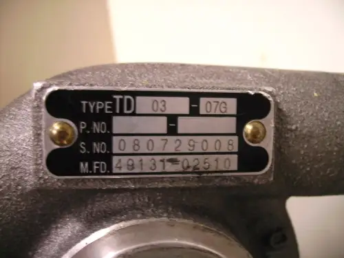 TURBO USADO MITSUBISHI MITSUBISHI S4L2 4913102510 - Imagen miniatura 3