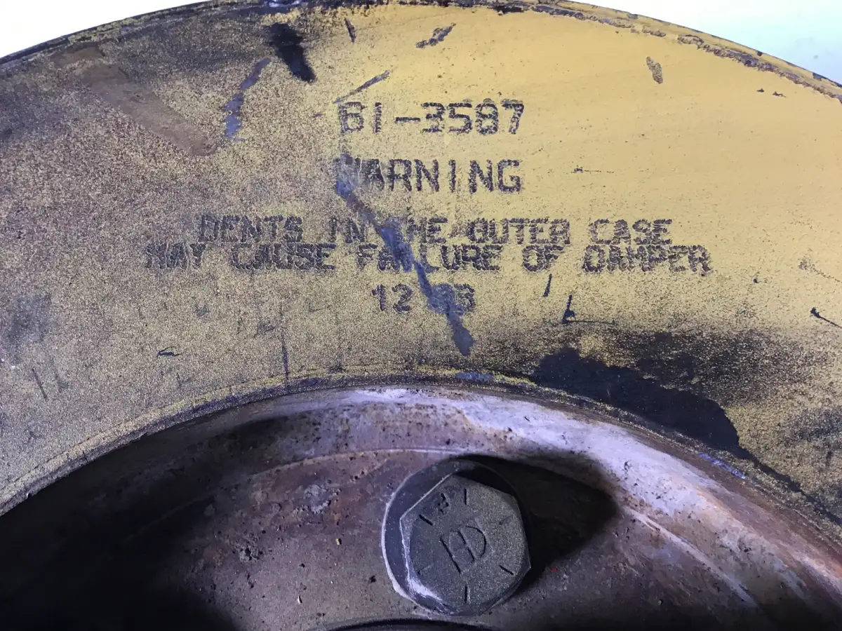CATERPILLAR VIBRATIONSDÄMPFER 6I3587 GEBRAUCHT – Bild 2