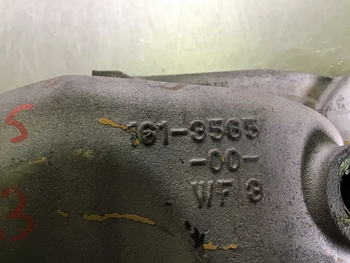 CATERPILLAR WATERPOMP AANSLUITING 1613565 GEBRUIKT - Afbeelding 2