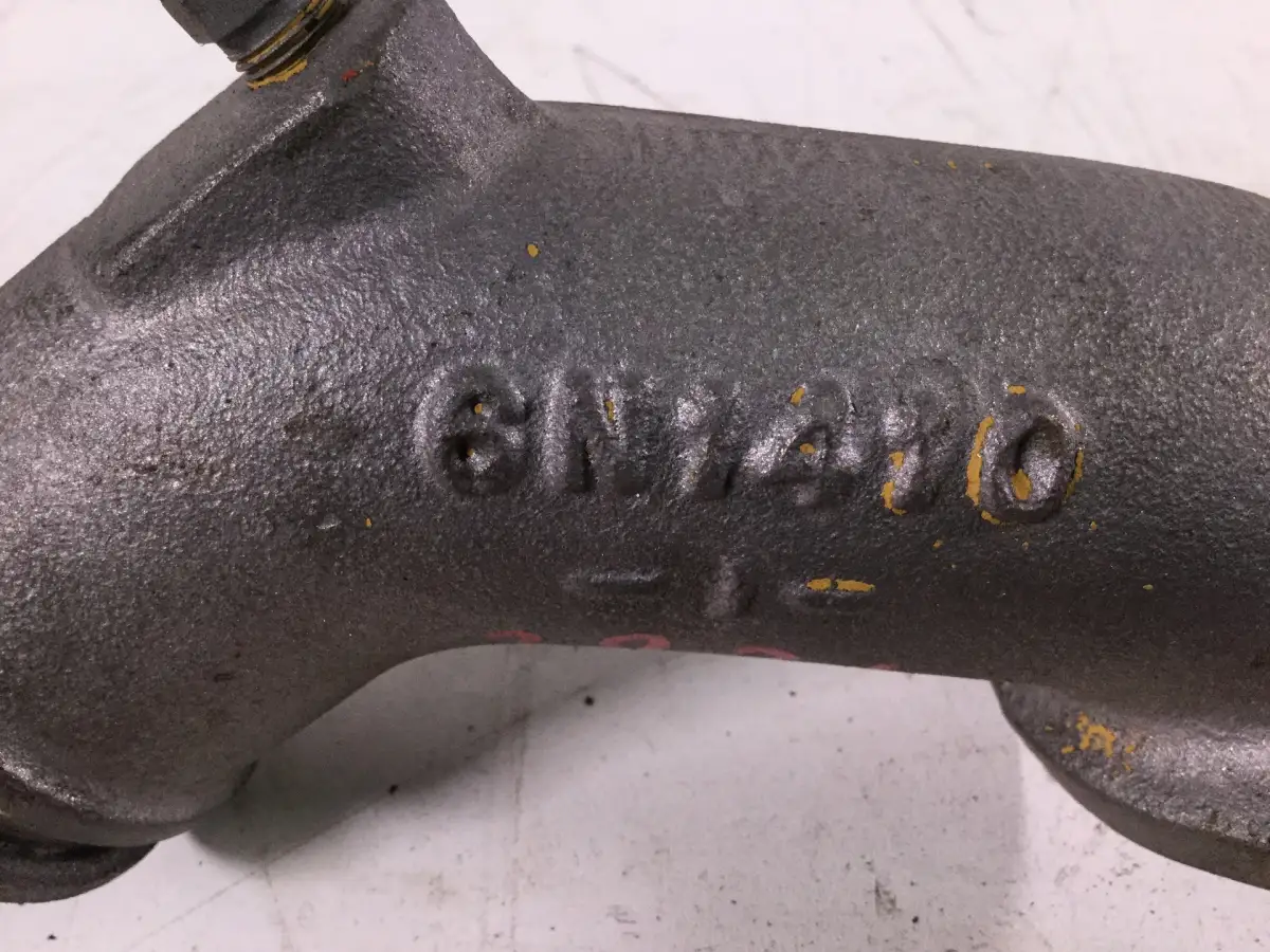 CATERPILLAR WATER ELBOW 6N1410 USED - Picture 2