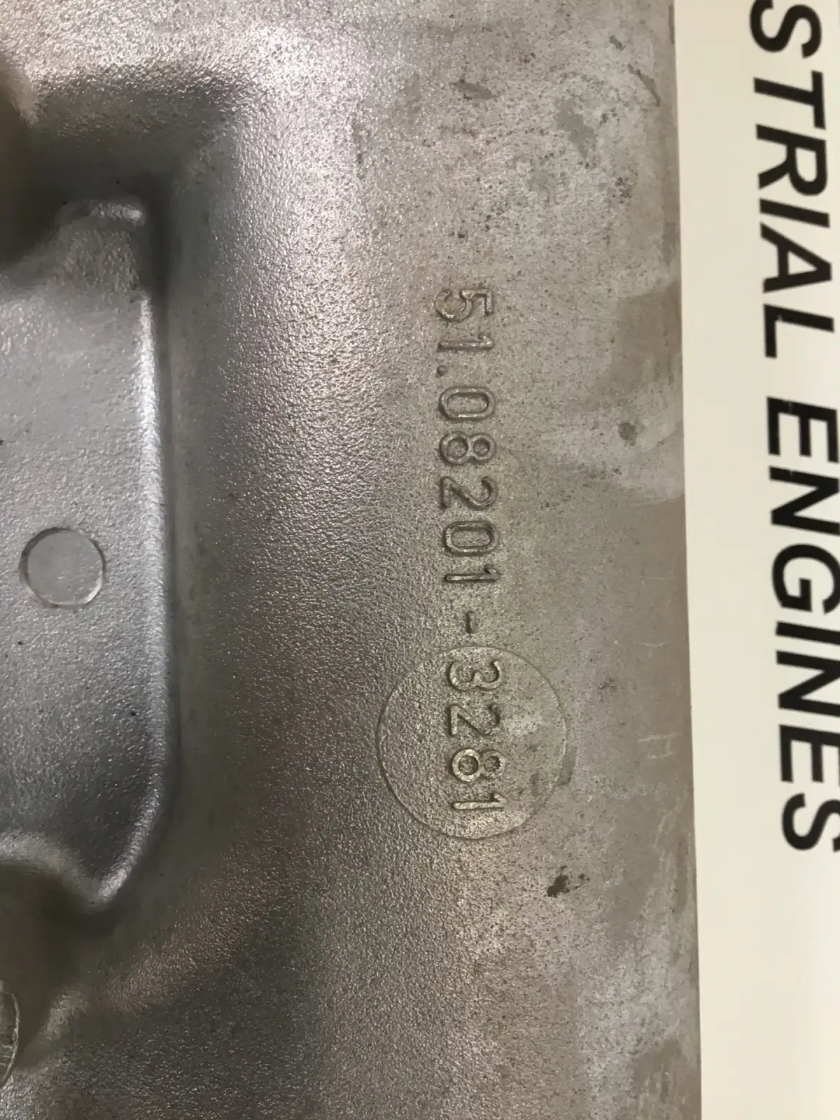 MAN INLET MANIFOLD 51082015307 USED - Picture 2