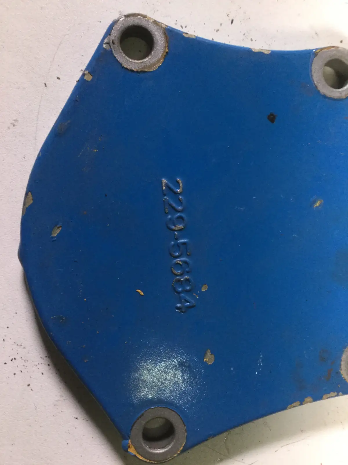 PLAQUE DE CATERPILLAR 2295684 USAGÉE - Image 2