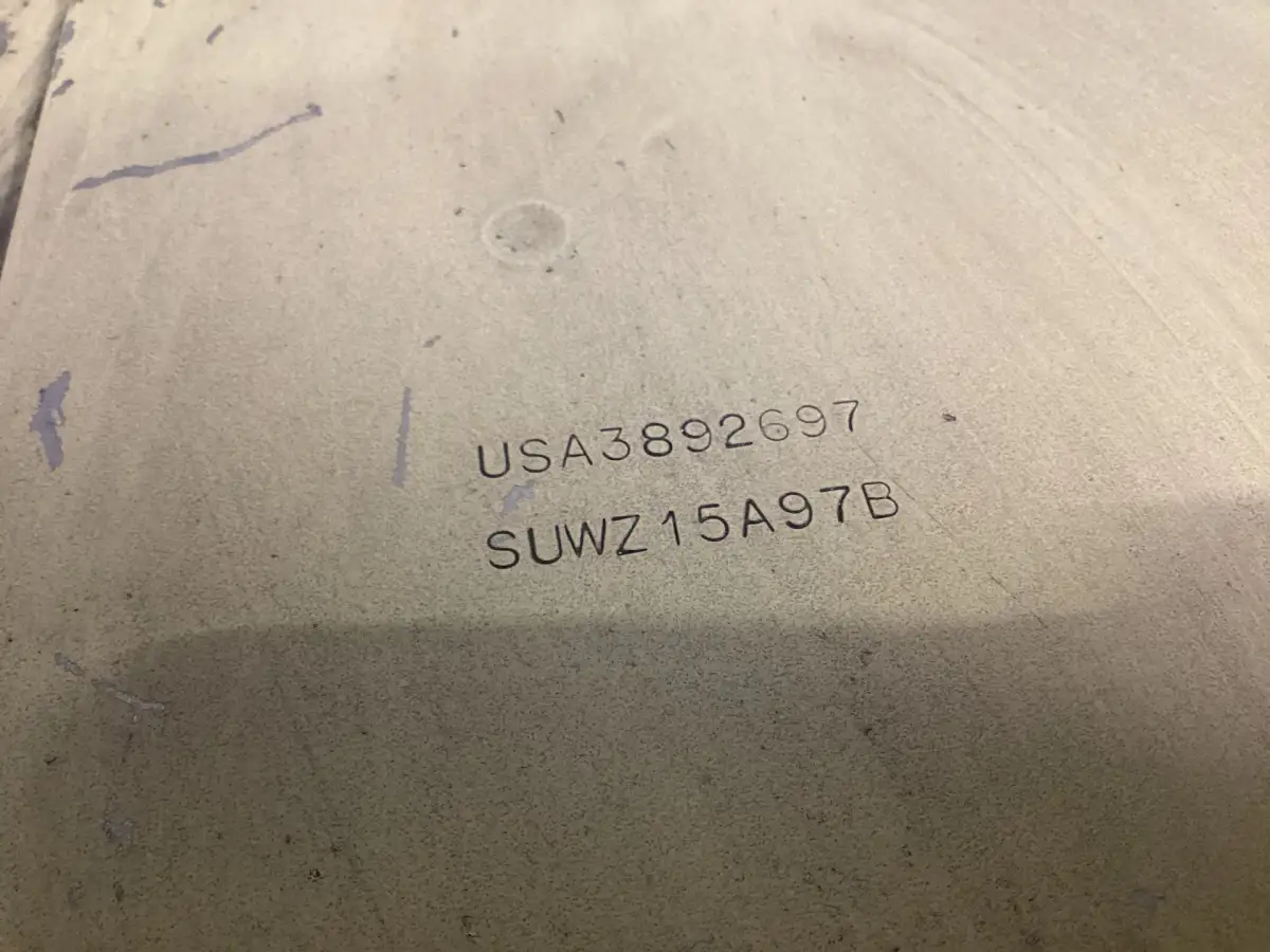 CUMMINS CUM L10 M11 FRONT PLATE 3892697 USED - Picture 2
