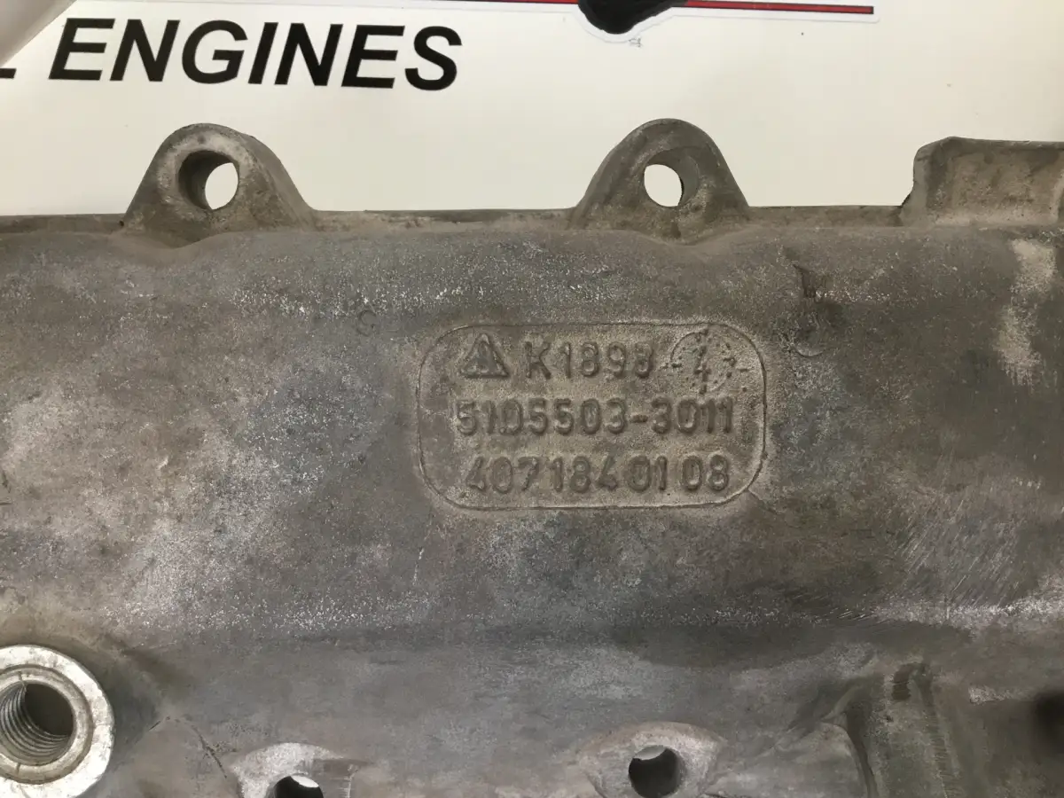 MAN OIL COOLER HOUSING 51055036005 USED - Picture 2