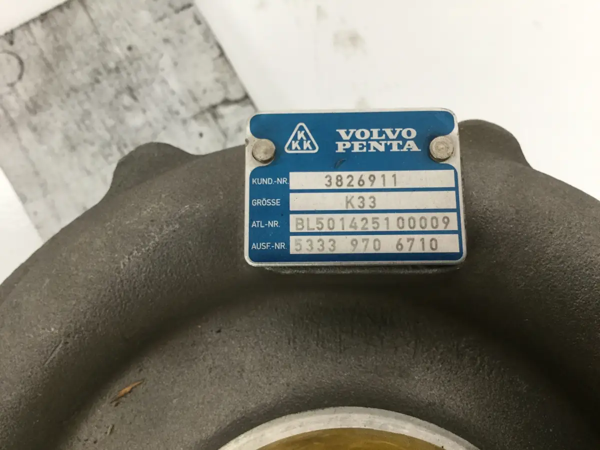 TURBO VOLVO 3826911 ORIGINAL - Imagen 2
