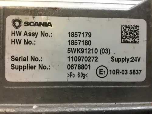 ORDINATEUR DE MOTEUR SCANIA (ECU) 2544489 D'OCCASION - Miniature 4