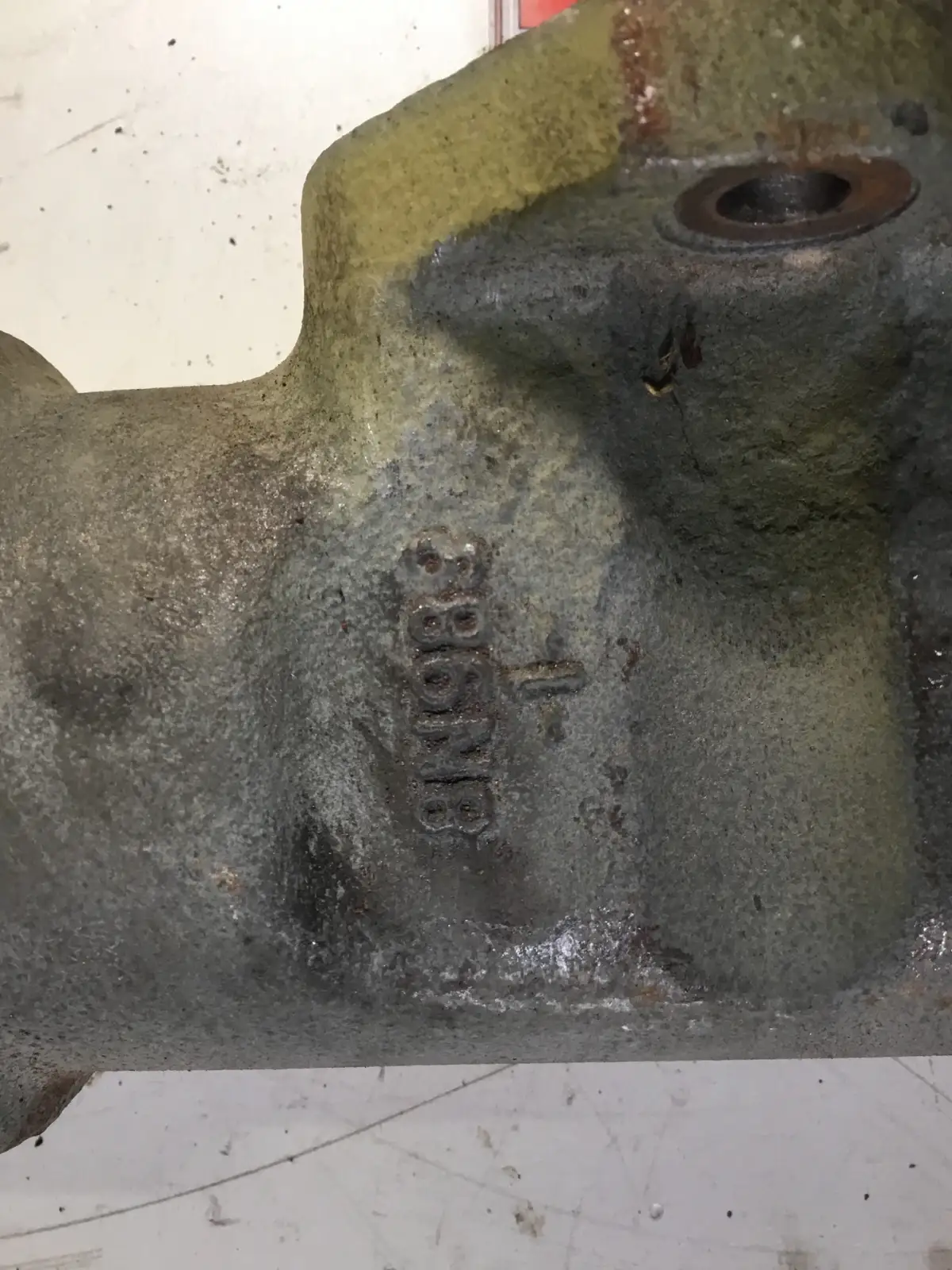 CATERPILLAR EXHAUST MANIFOLD 8N0989 USED - Picture 2