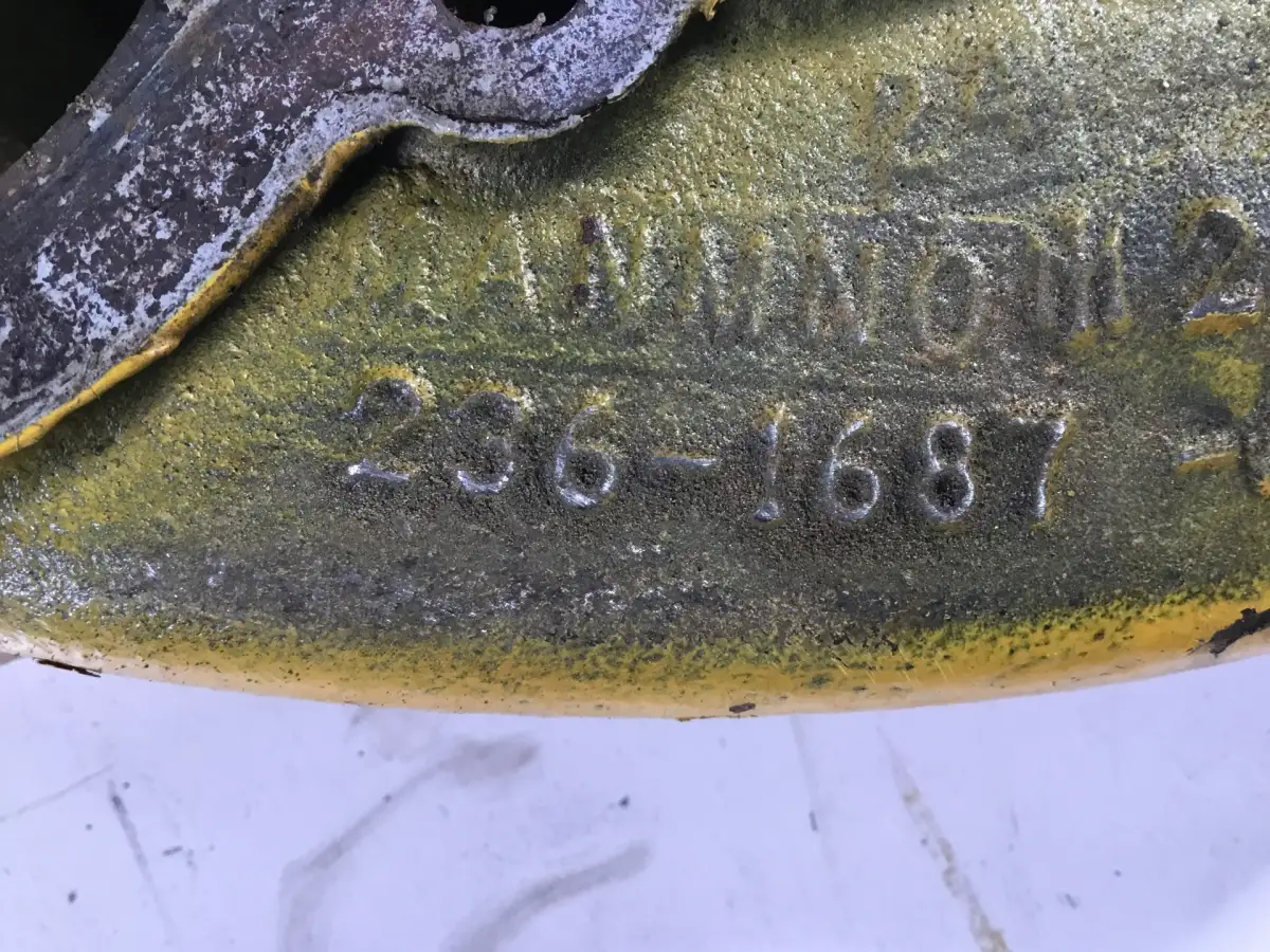 CATERPILLAR THERMOSTAATDEKSEL 2361687 GEBRUIKT - Afbeelding 2