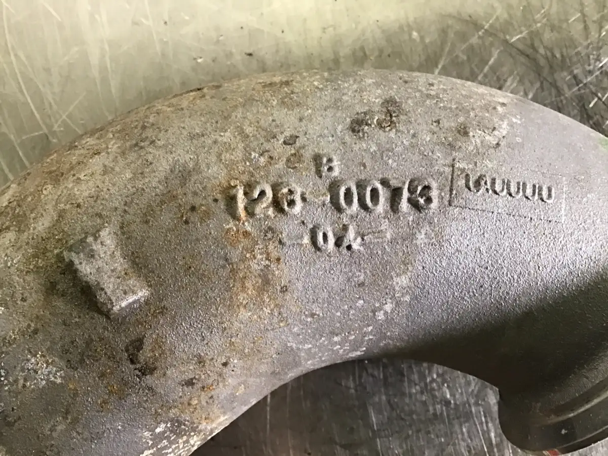 CATERPILLAR INTAKE ELBOW 1260073 USED - Picture 2