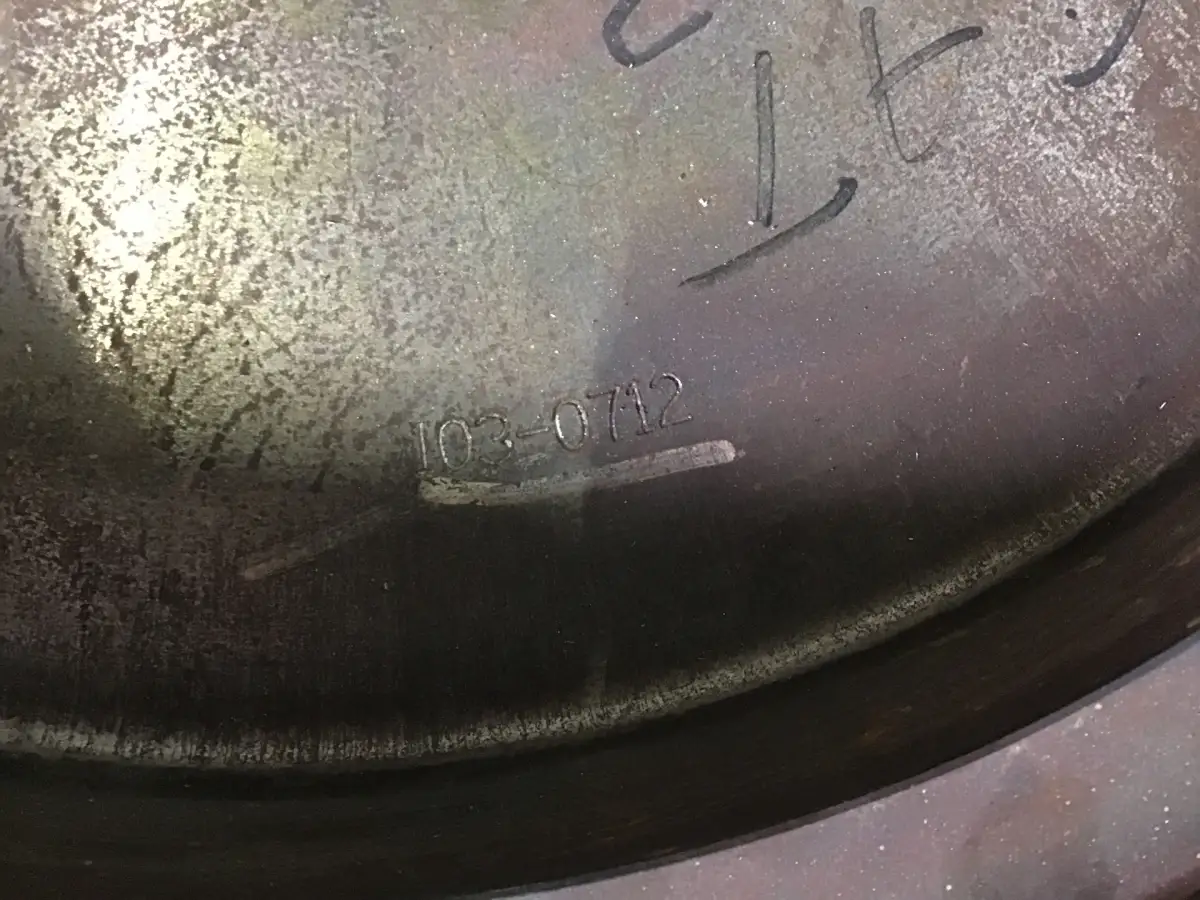 CATERPILLAR FLYWHEEL 1030712 USED - Picture 2