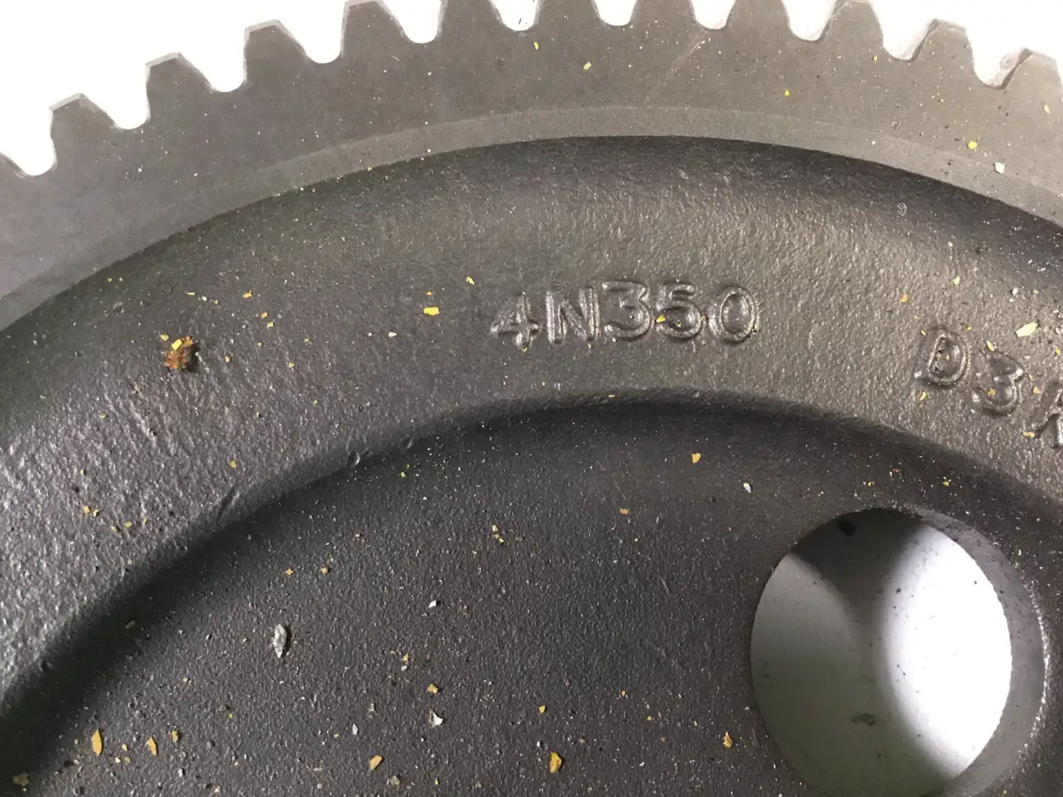 CATERPILLAR ЗУБЧАТОЕ КОЛЕСО ВОДЯНОГО НАСОСА 4N0350 Б/У - Фото 2