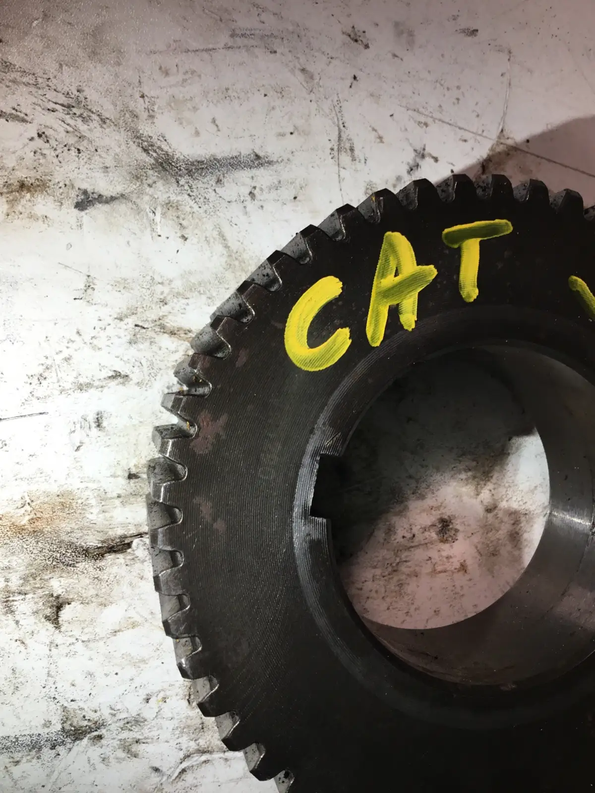 USED CATERPILLAR CRANKSHAFT GEAR 7N6290 - Picture 3
