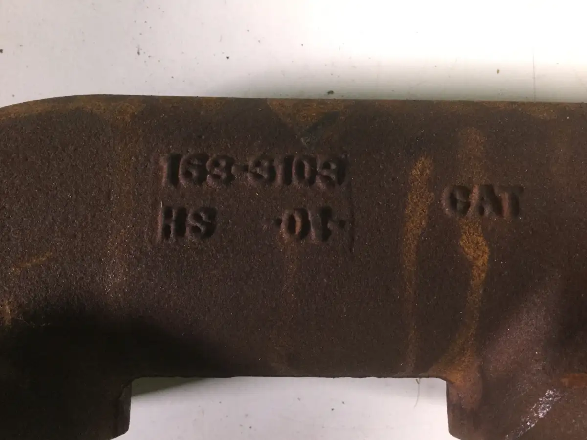 CATERPILLAR EXHAUST MANIFOLD 1633103 USED - Picture 2