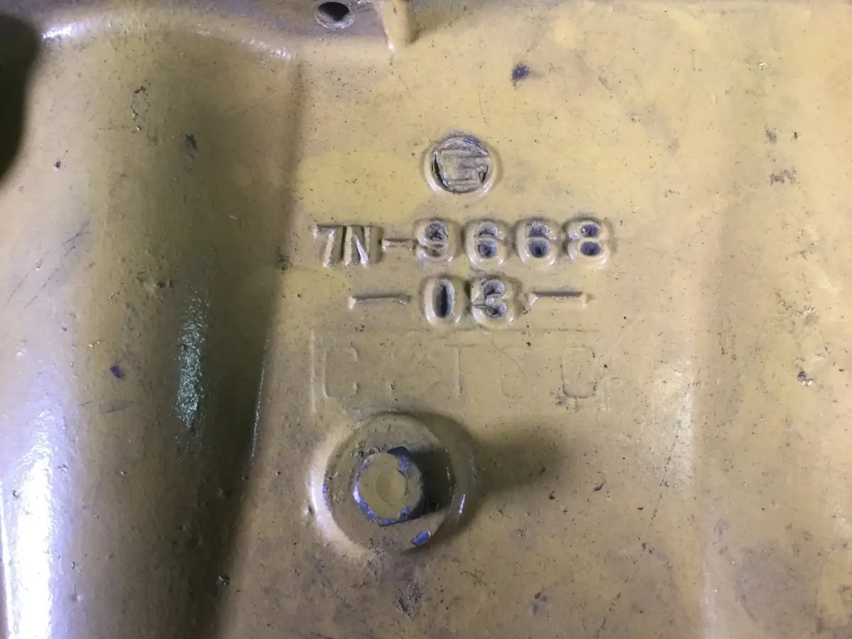 CATERPILLAR INTERCOOLER DECKEL 7N9668 GEBRAUCHT – Bild 2