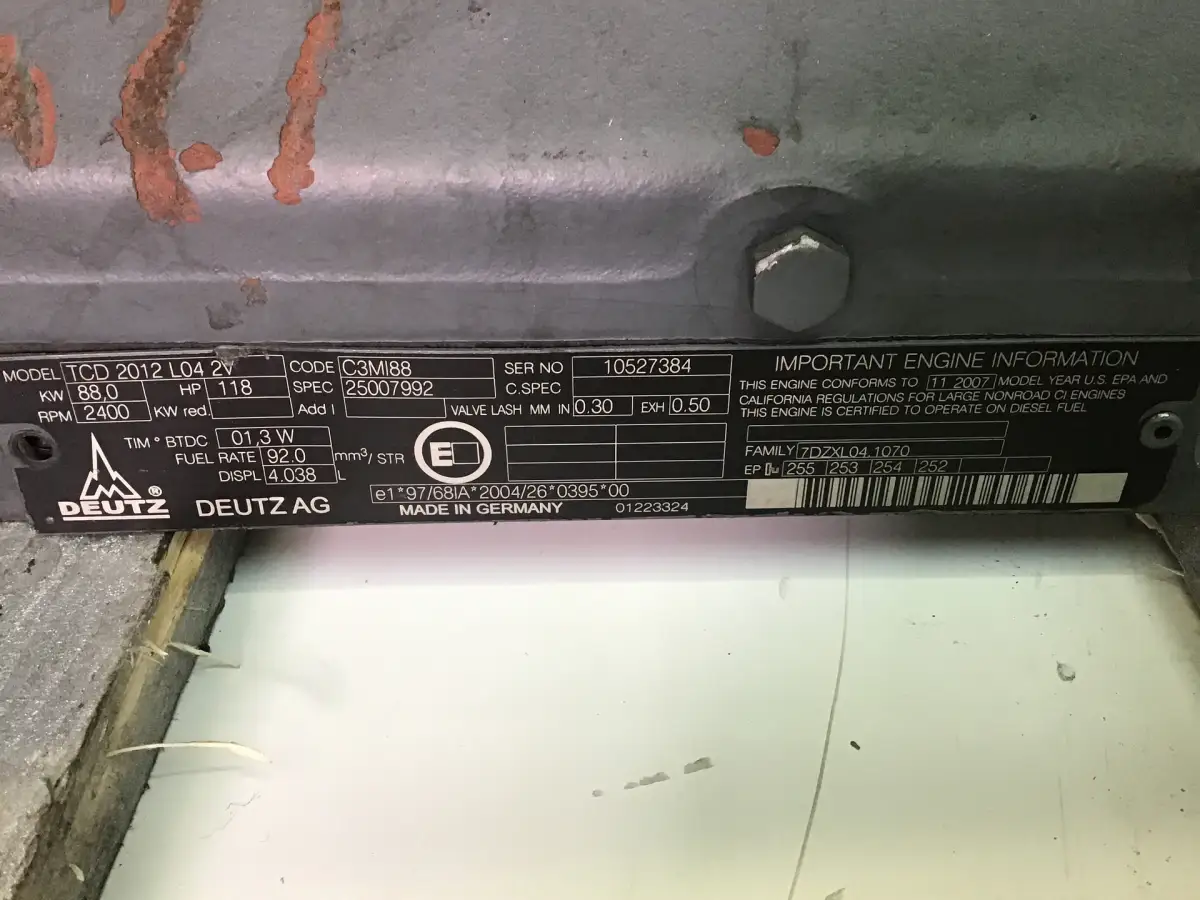 DEUTZ 04289542R GEBRAUCHT – Bild 2