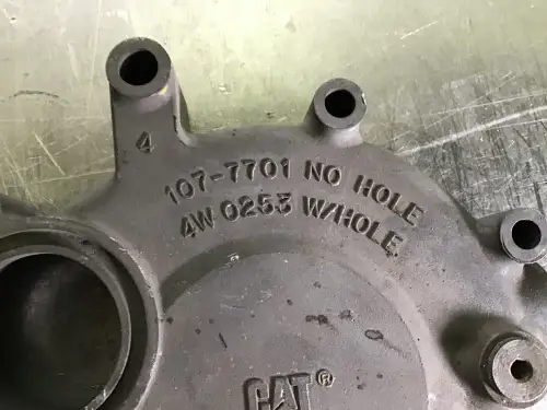 CATERPILLAR WATER PUMP CONNECTION 4W0253 USED - Thumb image 2