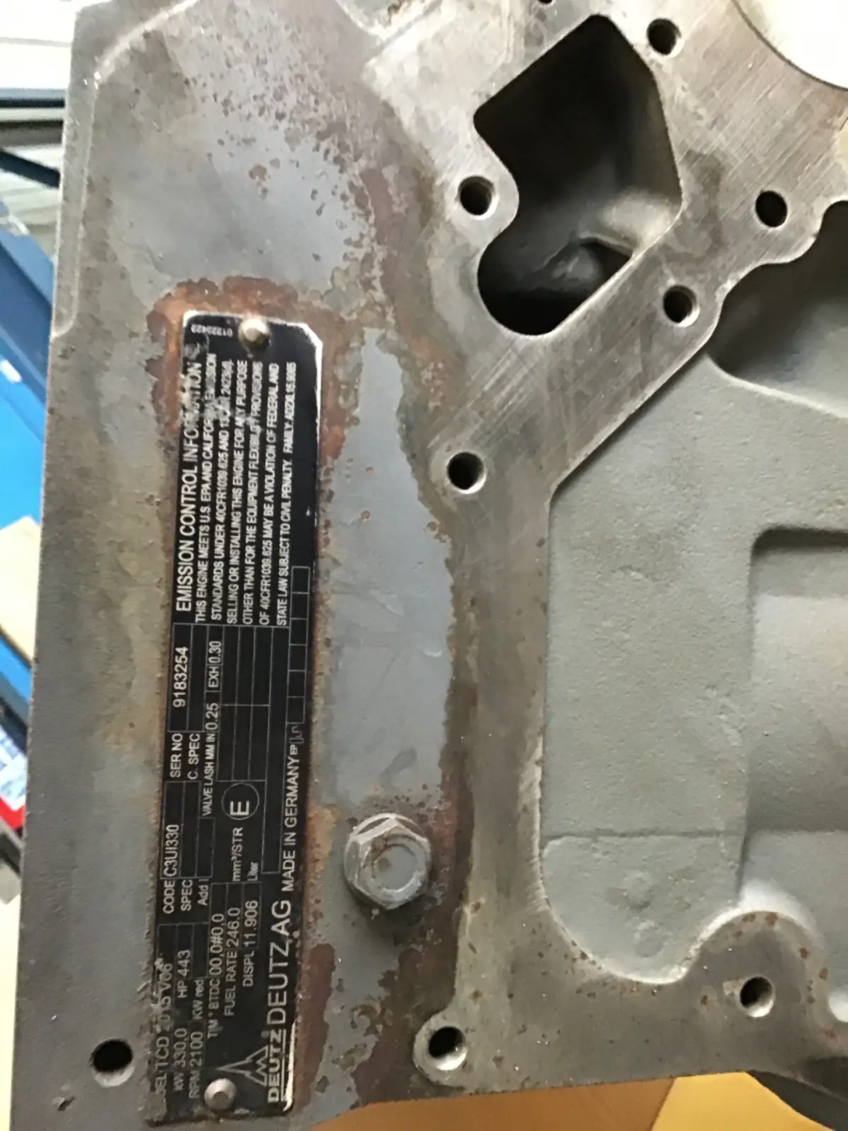 DEUTZ 04262776R USADO - Imagen 2