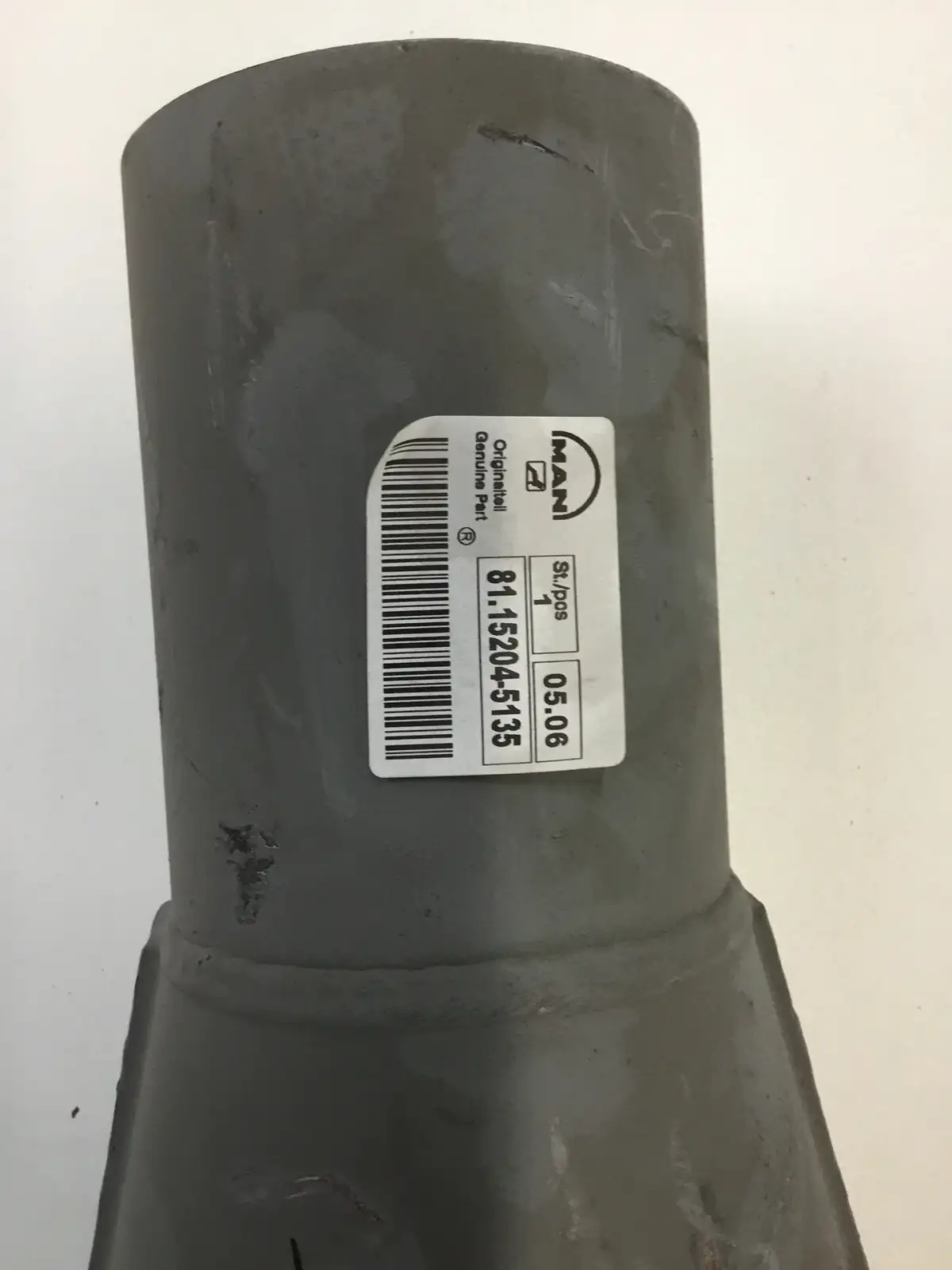 MAN EXHAUST TUBE 81152045135 USED - Picture 2