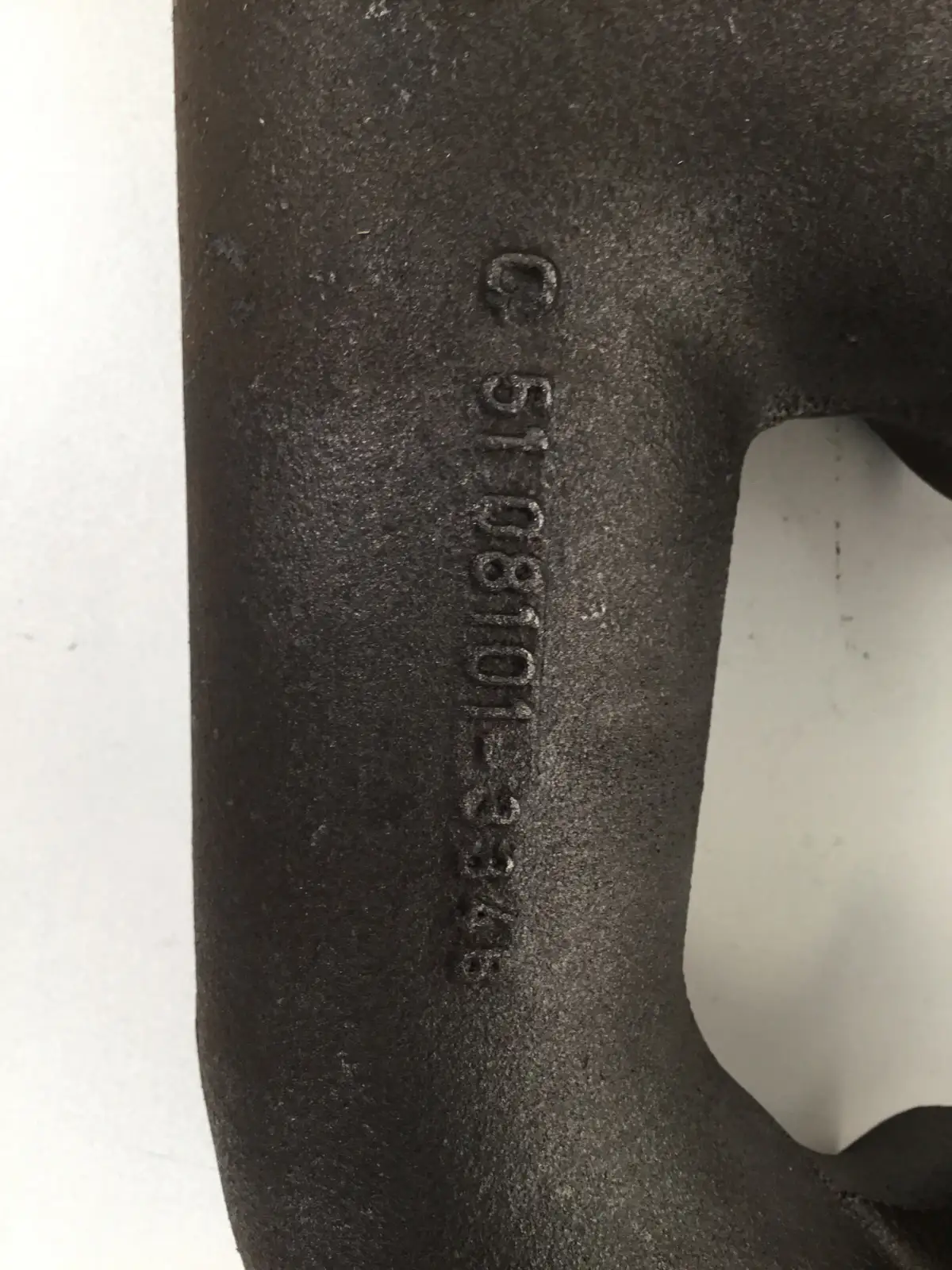 MAN EXHAUST MANIFOLD 51081010896 USED - Picture 2