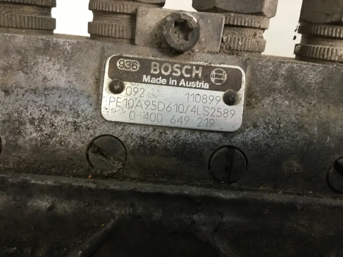 BOSCH INJECTION PUMP ASSEMBLY 0400649219 USED - Picture 3