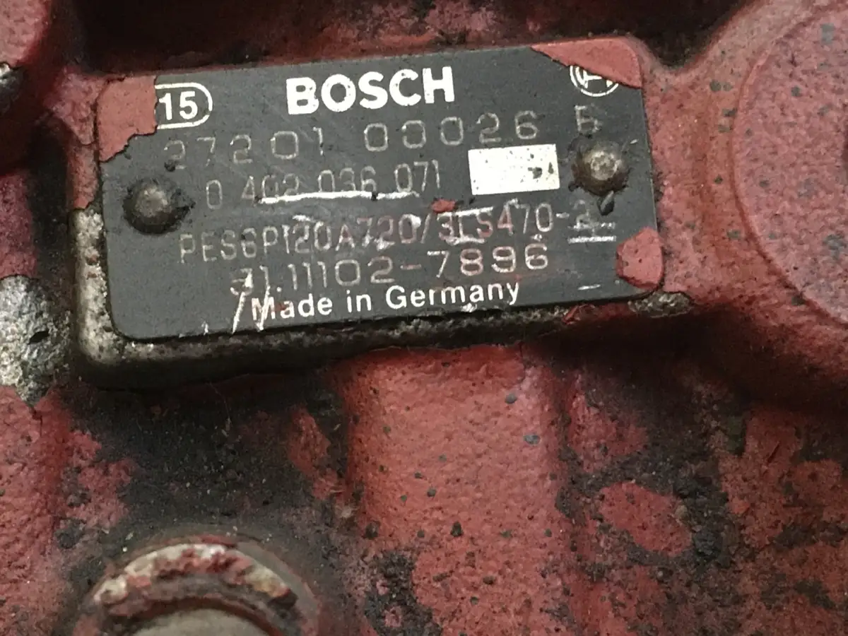 BOSCH FUEL PUMP 0402036071 USED - Picture 4