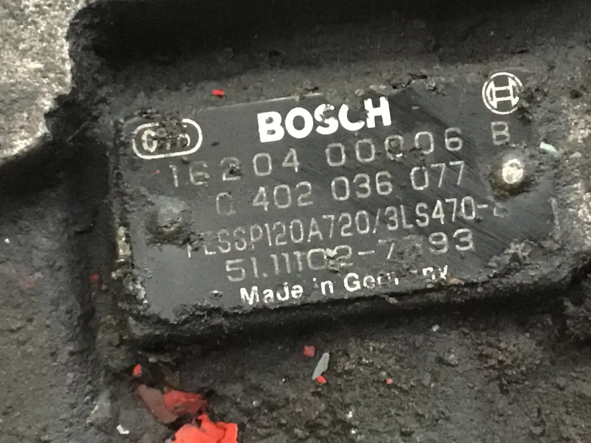 BOMBA DE COMBUSTIBLE BOSCH 0402036077 USADA - Imagen 3