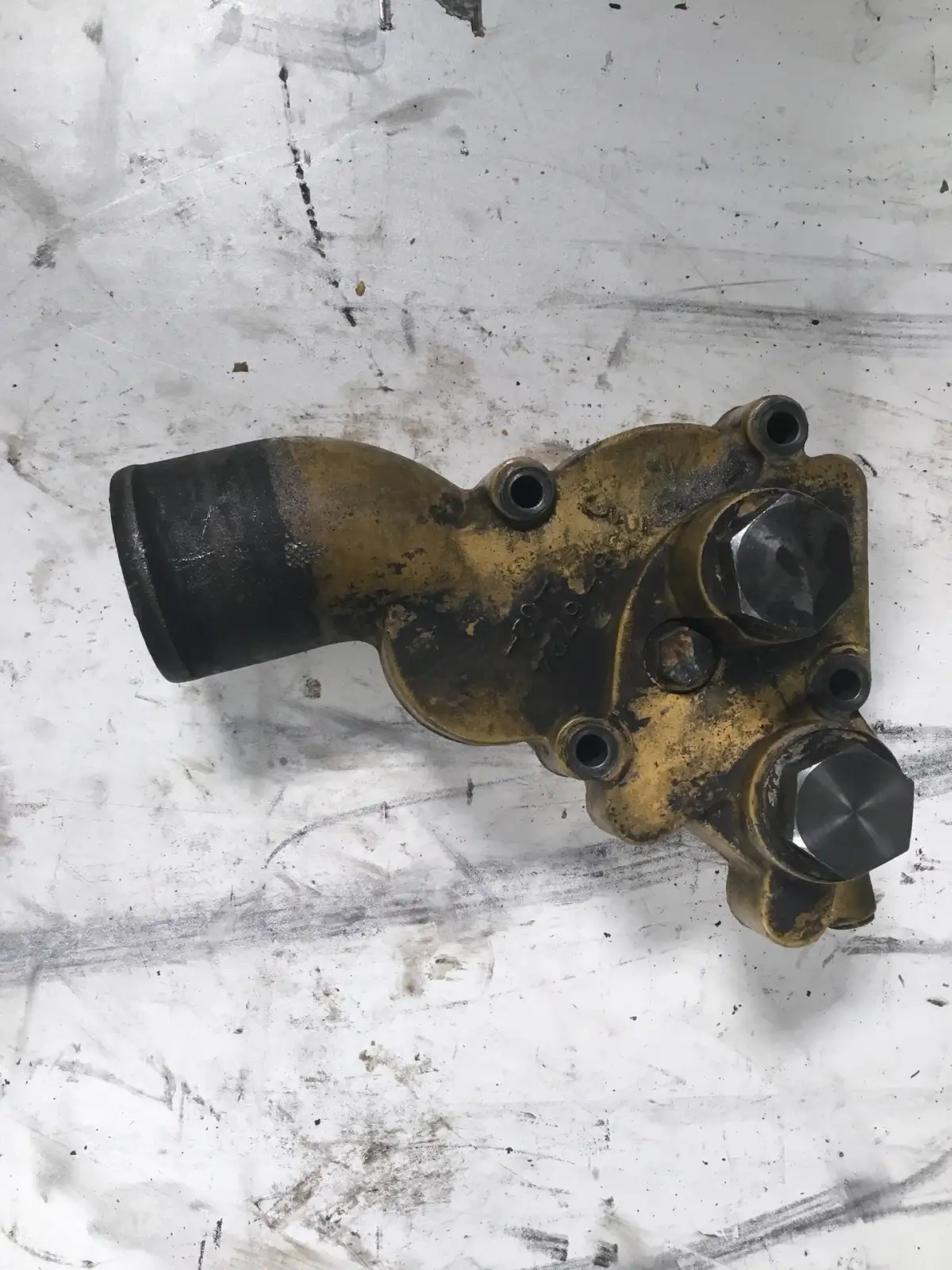CATERPILLAR THERMOSTATBEHUISING 2386724 GEBRUIKT - Afbeelding 2