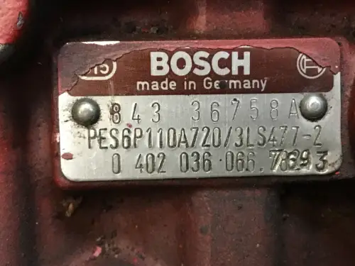 BOMBA DE COMBUSTIBLE BOSCH 0402036066 USADA - Imagen miniatura 3