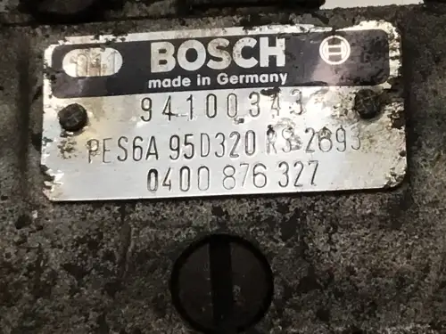 BOMBA DE COMBUSTIBLE BOSCH 0400876327 USADA - Imagen miniatura 3