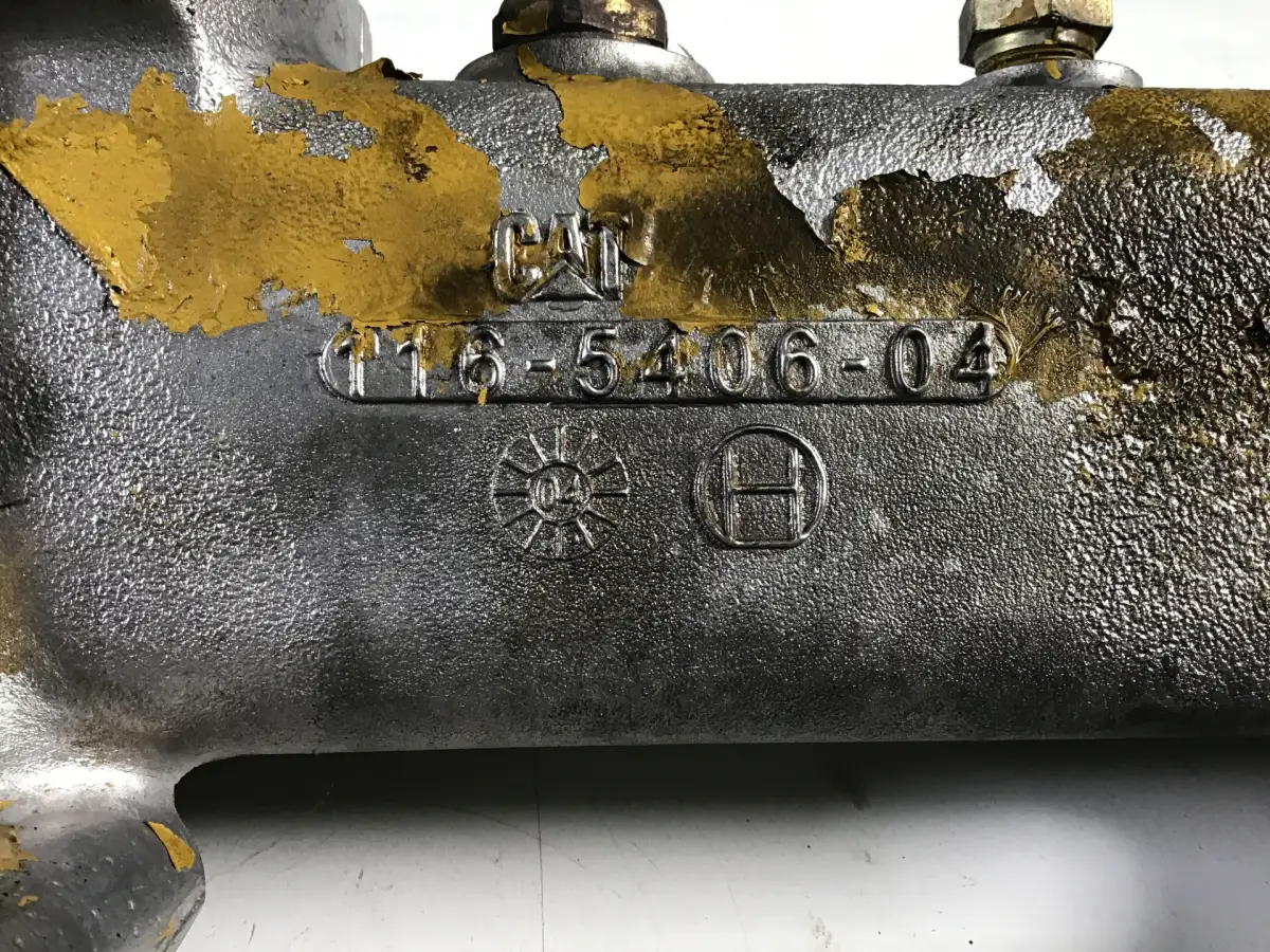 EINLASSMANIFOLD CATERPILLAR 1165406 GEBRAUCHT – Bild 2