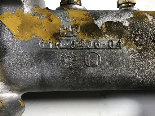 CATERPILLAR INLAATMANIFOLD 1165406 GEBRUIKT - Miniatuur afbeelding 2