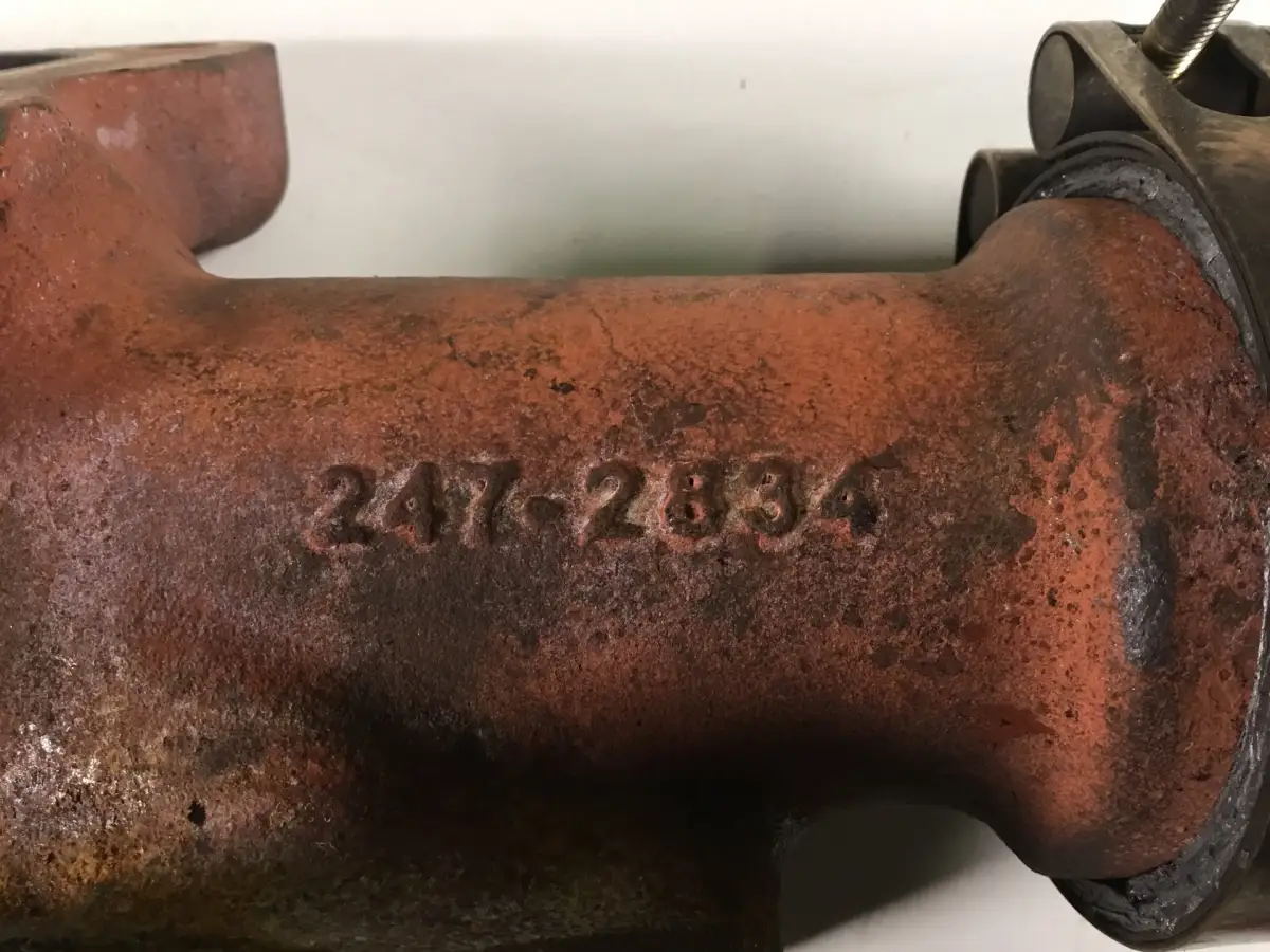 CATERPILLAR AUSPUFFSAMMLER 2472834 GEBRAUCHT – Bild 2