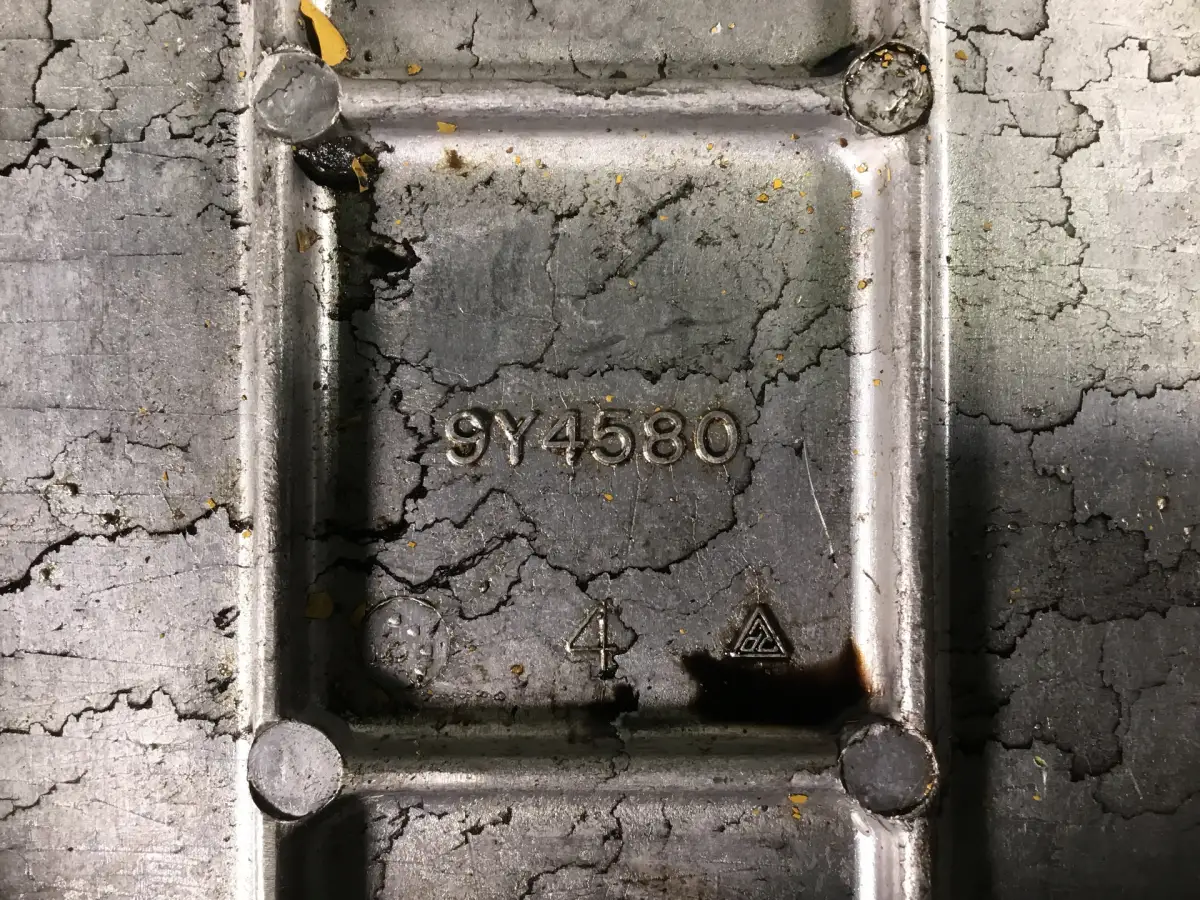 CATERPILLAR KLEPPENDEKSEL 9Y4580 GEBRUIKT - Afbeelding 2
