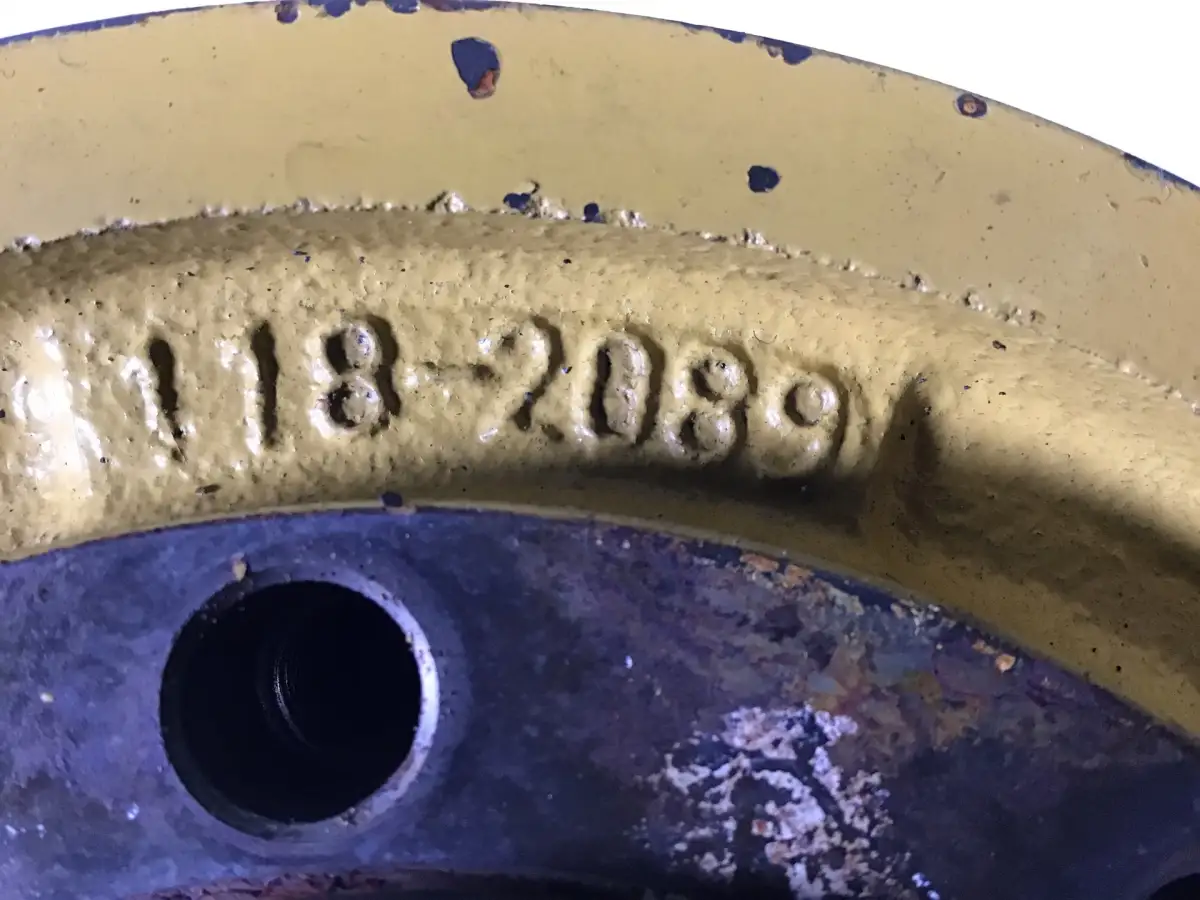 CATERPILLAR CRANKSHAFT PULLEY 1182089 USED - Picture 2