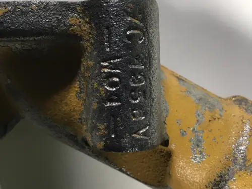 GEBRAUCHTE CATERPILLAR TURBOLADER RÜCKLAUFLEITUNG 7C1958 – Vorschaubild 2