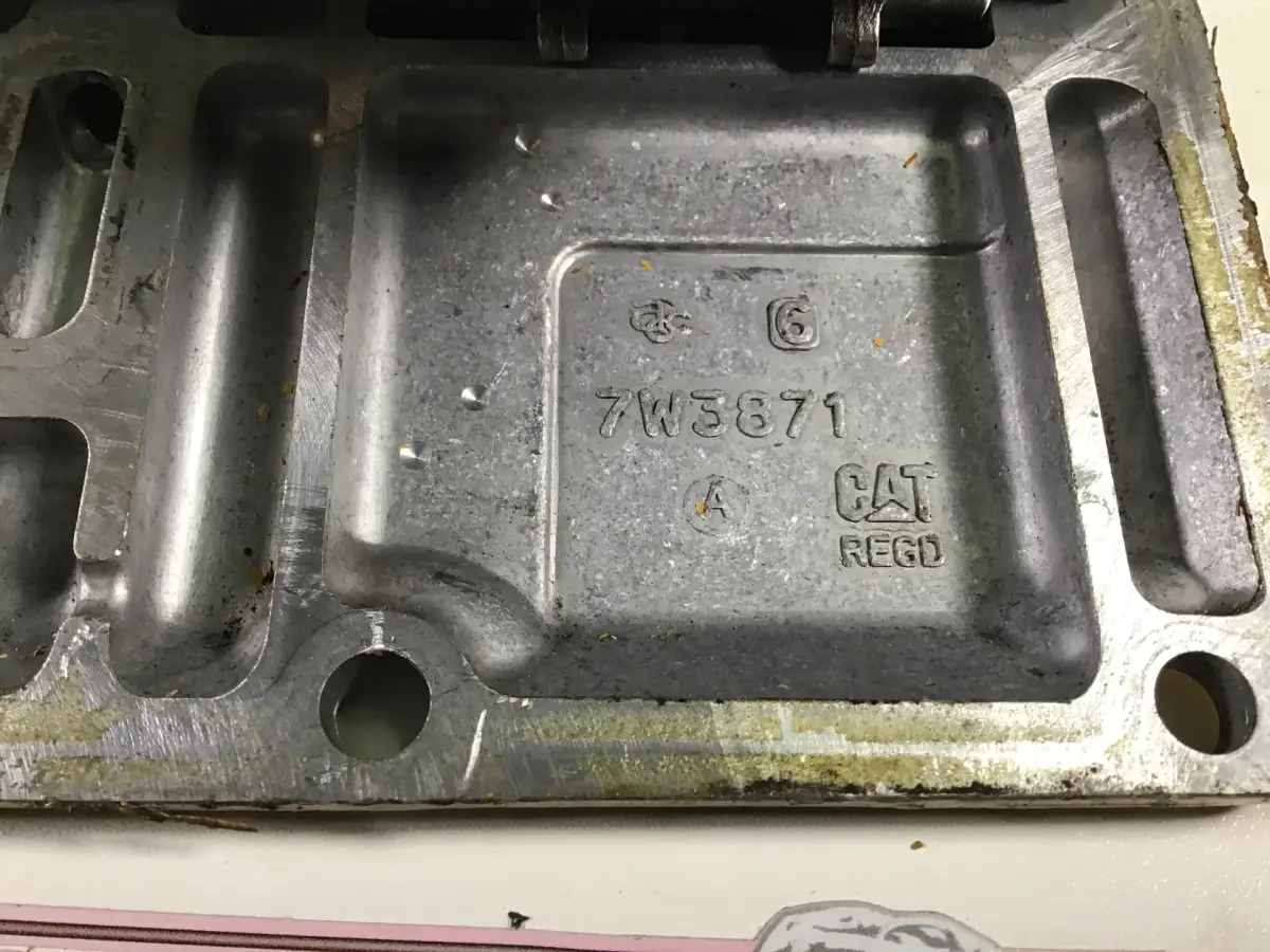 CATERPILLAR KLEPPENDEKSEL 7W3871 GEBRUIKT - Afbeelding 2
