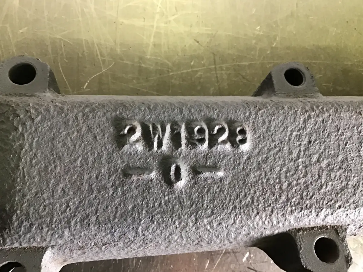 CATERPILLAR EXHAUST MANIFOLD 2W1928 USED - Picture 2