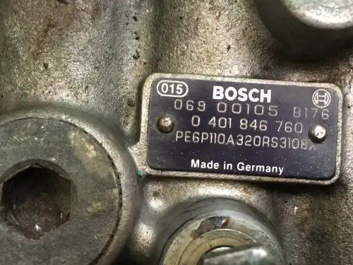 ТОПЛИВНЫЙ НАСОС BOSCH 0401846760 Б/У - Миниатюра 4